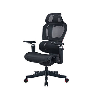 Adore Gaming Epic Profesyonel Oyuncu Ve Yönetici Koltuğu-siyah File-kırmızı 68,5x116-123,5x68 Cm (gxyxd)