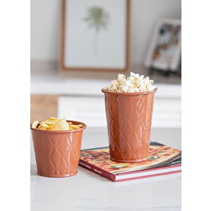 Prizma Popcorn Kasesi Terracota