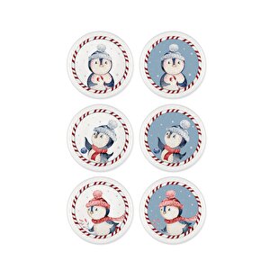 Penguin Çerezlik 6 Parça 10 Cm New018