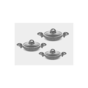 Grani̇t Omlet Set Galaxy Gri