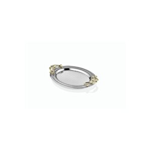 2li̇ Oval Çay Tepsi̇ 9050o
