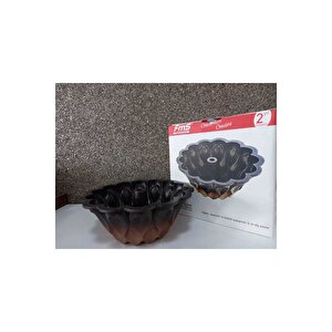 Döküm Damla Gülü Kek Kalıbı 26 Cm