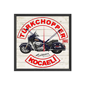 Harley Çerçeveli̇ Duvar Saati