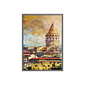 İstanbul Çerçevi̇ Duvar Saati̇