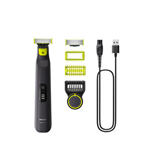 Oneblade Pro Qp6542/10 Yüz +vücut Şekillendirici, 12 Uzunluk Ayarı, Islak Ve Kuru Tıraş