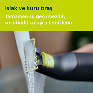 Philips Oneblade Pro Qp6542/10 Yüz +vücut Şekillendirici, 12 Uzunluk Ayarı, Islak Ve Kuru Tıraş