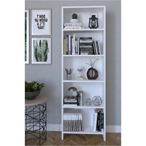 5 Raflı Kitaplık Raf Kütüphane