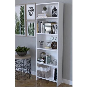 5 Raflı Kitaplık Raf Kütüphane