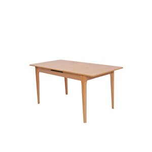 Paris Lak Panel Mdf Otomatik Açılır Mutfak Masası 80x130cm Krem