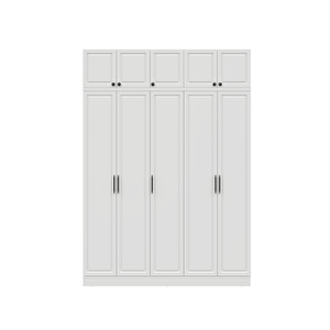 Ücretsiz Montaj Milas 5 Kapaklı Komple Mdf Yüklüklü Gardırop