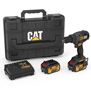 Dx12.2 18volt/4.0ah Li-ion Çift Akülü Kömürsüz Profesyonel Şarjlı Darbeli Matkap