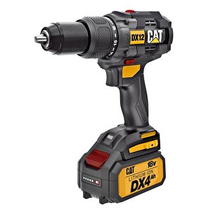 Dx12.2 18volt/4.0ah Li-ion Çift Akülü Kömürsüz Profesyonel Şarjlı Darbeli Matkap