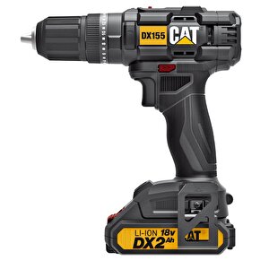 Dx155.1set 18volt/2.0ah Li-ion Çift Akülü Profesyonel Şarjlı Darbeli Matkap + Da01901 32 Parça Vidalama Uç Seti