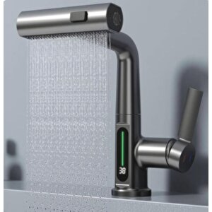 Akrobati̇k Spi̇ralli̇ Di̇gi̇tal Evi̇ye&lavabo Armatürü 31.01.391