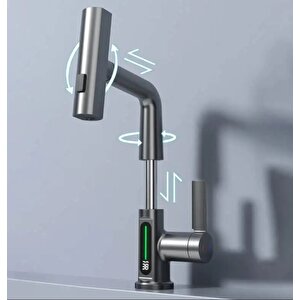 Akrobati̇k Spi̇ralli̇ Di̇gi̇tal Evi̇ye&lavabo Armatürü 31.01.391