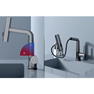 Akrobati̇k Spi̇ralli̇ Di̇gi̇tal Evi̇ye&lavabo Armatürü 31.01.391