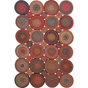 Luke 413 Renkli Halı Paspas Örgü Hasır Kilim Yolluk Bohem Antre Mutfak Balkon Banyo Halısı 100x240 cm