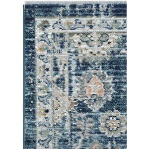 Cool Halı Zaraf Lacivert Halı Etnik Desen Bohem Oda Halısı Vintage Oturma Odası Salon Yazlık Halı