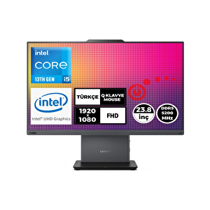 Thinkcentre Neo 50a G5 I5-13420h 64gb 4tb Ssd 23.8" Fhd Freedos All In One Pc 12sc000qtr 007