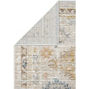 Cool Halı Zaraf Krem Bej Halı Modern Etnik Desenli Bohem Oda Halısı Oturma Odası Salon İnce Halı