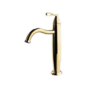 951001 Golden Çanak Ti̇pi̇ Lavabo Bataryasi Altin