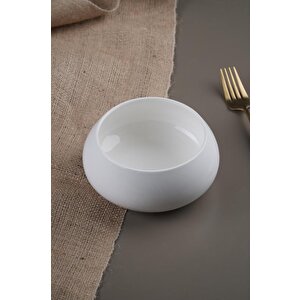 Bianco Perla 6 Adet Porselen Yuvarlak Kase- 8 Cm Sct-21-0217