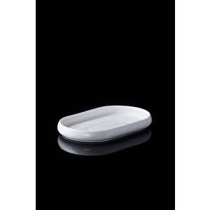 Bianco Perla 3 Adet Porselen Oval Kayık Tabak - 20 Cm Sct-21-0229