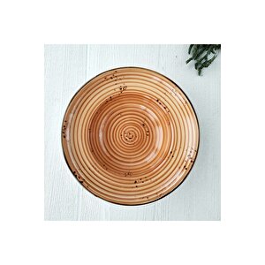 25 Cm Zest Makarna Tabağı-kahve