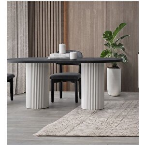 Tarsus Mdf Yemek Masasi + 6 Sandalye