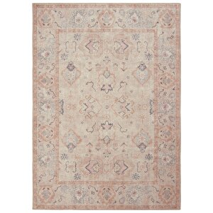 Private Krem Eskitme Vintage Halı Yolluk Etnik Otantik Şönil Halı Yıkanabilir Salon Halısı 95x250 cm
