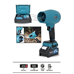 Ultra Şarjlı Hava Üfleme Makinesi Yaprak Mangal Üfleme Araç Oto Kurutma