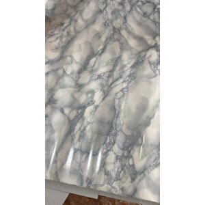 67cm X 10 Metre 1 Adet Yapışkanlı Rulo Mermer Desenli Görünümlü Mutfak Duvar Kaplama Folyosu Kağıdı