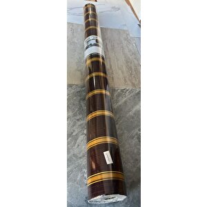 120cmx300cm Tek Parça Yapışkanlı Rulo Gold Çizgili Eskitme Parlak Duvar Paneli Kağıdı Pendik Qm0140