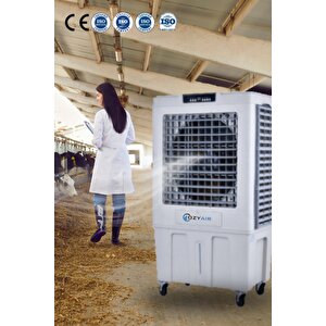 Ozyair Kasırga 20000 M3/h Evaporatif Soğutucu Mobil Klima, Sulu Hava Soğutucu
