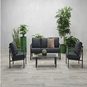 Luxe Metal Bahçe Oturma Takımı