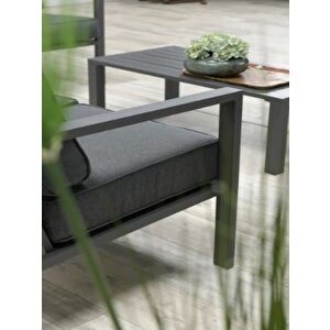 Luxe Metal Bahçe Oturma Takımı