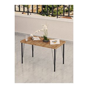 Modern Serisi Bahçe Takımı, Bahçe Mobilyası, Metal Koltuk Takımı - 3+1+1 Sehpalı - Atlantik Antrasit
