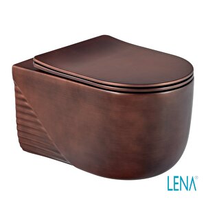 Asma Klozet Kapak Dahi̇l Et-h5110c Bordo