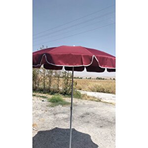 Koyu Sarı Bahçe Balkon Masa Teras Şezlong Şemsiyeleri Plaj Şemsiyesi
