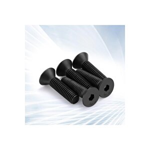 Havşa Başlı Imbus Civata M12x35 Mm 30 Adet 10.9 Kalite Paslanmaz Çelik Siyah Din 7991