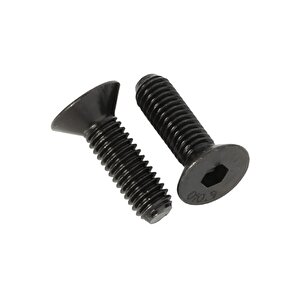 Havşa Başlı Imbus Civata M12x35 Mm 30 Adet 10.9 Kalite Paslanmaz Çelik Siyah Din 7991