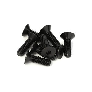 Havşa Başlı Imbus Civata M5x40 Mm 50 Adet 10.9 Kalite Paslanmaz Çelik Siyah Din 7991