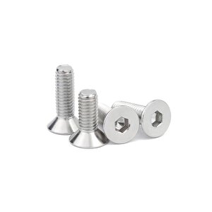 Havşa Başlı Inox Imbus M5x16 mm 50 Adet 10.9 Din 7991 A2 Paslanmaz Çelik Civata