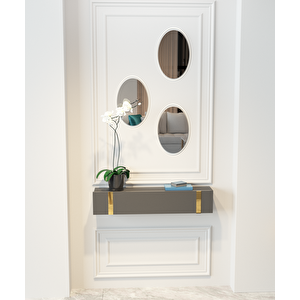 90 Cm Antrasit-gold Tv Ünitesi