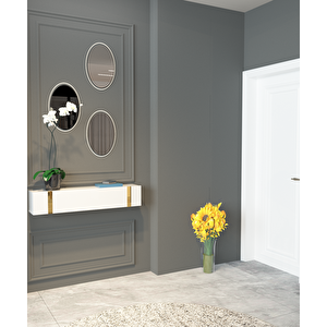 Beyaz- Gold  90 Cm Dresuar