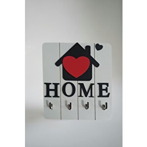 Home Ev Kalp Temali Anahtar Askiliği