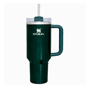 Quencher Pipetli Termos Bardak 1.18 Lt Metalik Yeşil