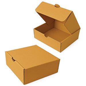12x12x5cm Kraft Kutu |25 ADET | E-ticaret Kargo Ürün Hediye Kutusu