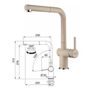 Bfg 651-97/active Plus Doccia 2.0 Eviye Armatür Seti (avena)