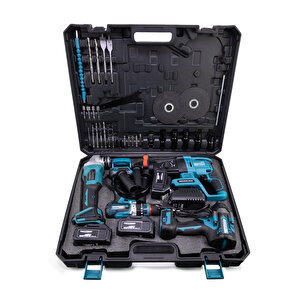 Dawreek Beşli Set Mk800 (power Bank Led 13mm Ç.mandren+s.sikma+ş.spral+ş.hi̇lti̇)